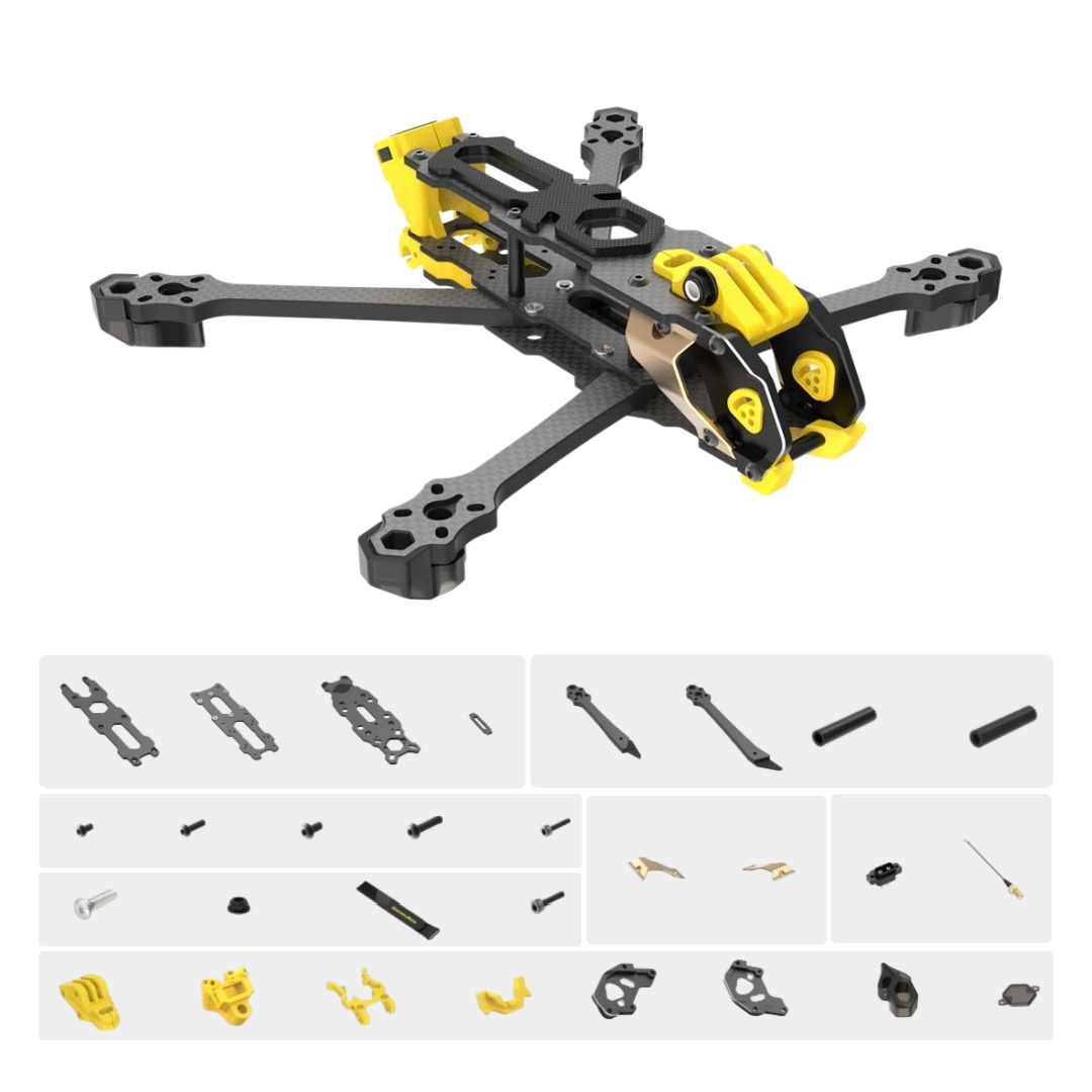 Fpv Drone - Zestaw ramy Mario 5, wersja DC/XH,