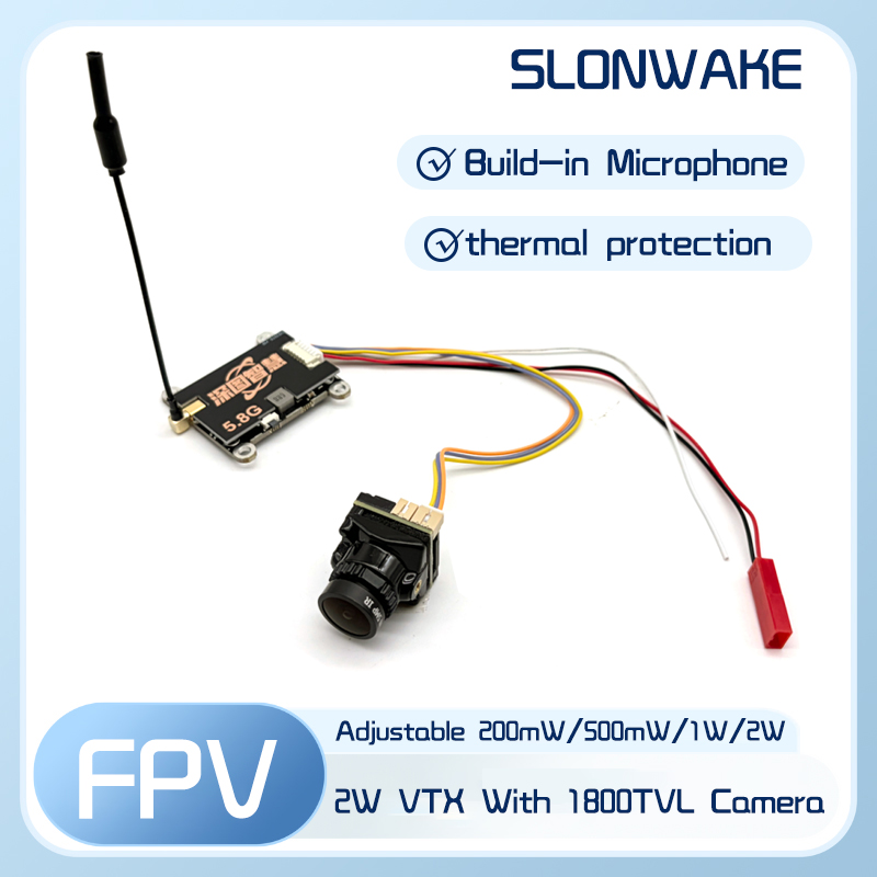 Drone With Camera - Nadajnik SLONWAKE 5.8G 56CH 2W VTX