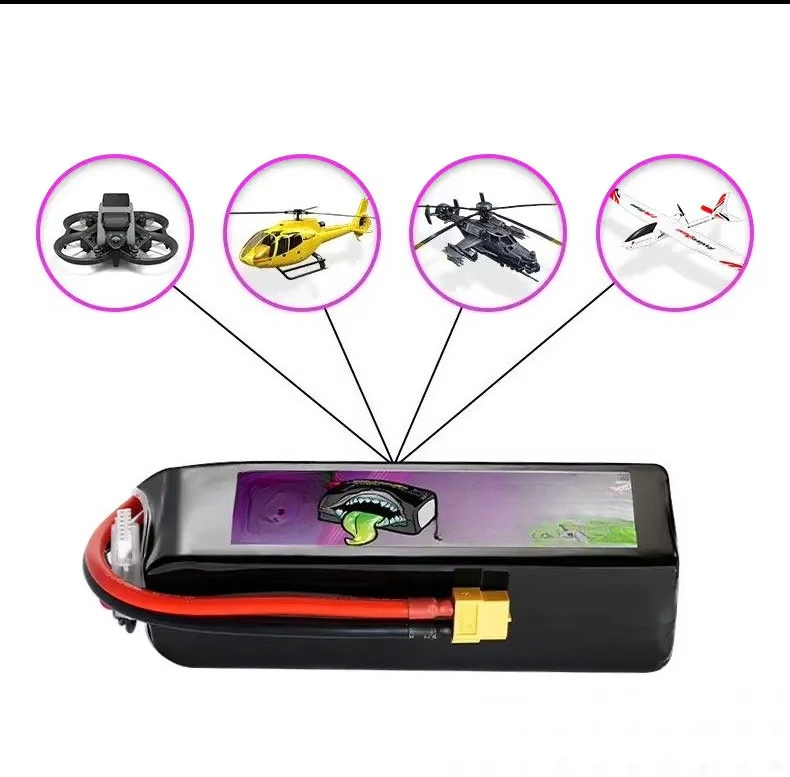Lipo Battery 6S - Ovonic Rebel 110C 6S 8S 5300mAh