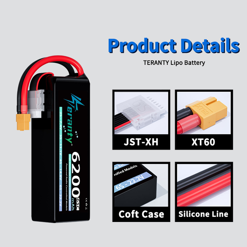Bateria Lipo TERANTY 6S 6200mA – Lipo Battery 6S recenzja i cena