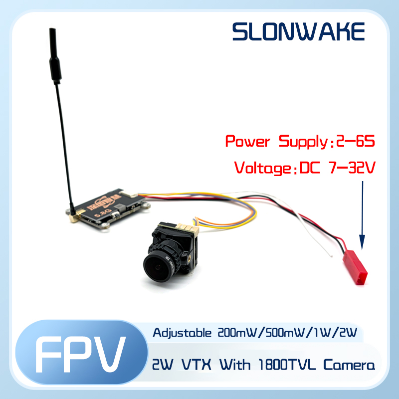 Nadajnik SLONWAKE 5.8G 56CH 2W – Drone With Camera recenzja i cena