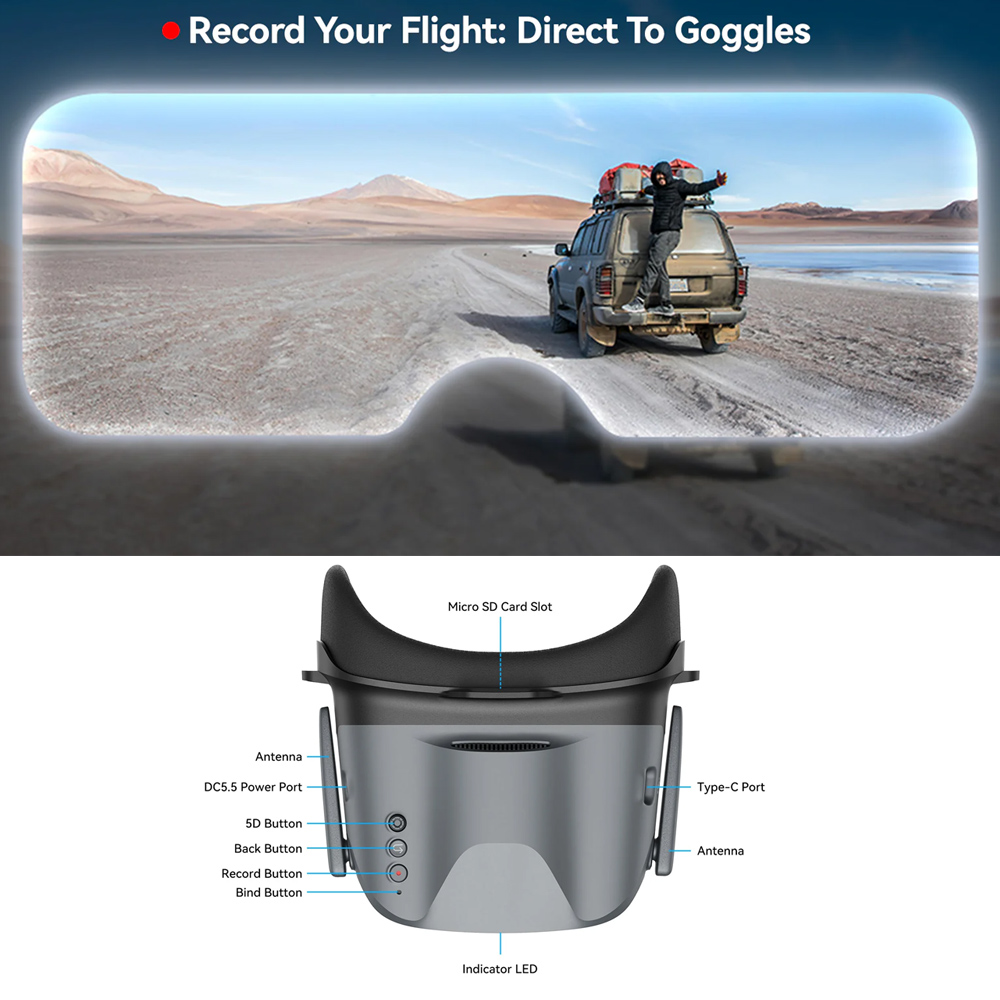 Okulary FPV BETAFPV VR04 HD Pr – Fpv Goggles recenzja i cena