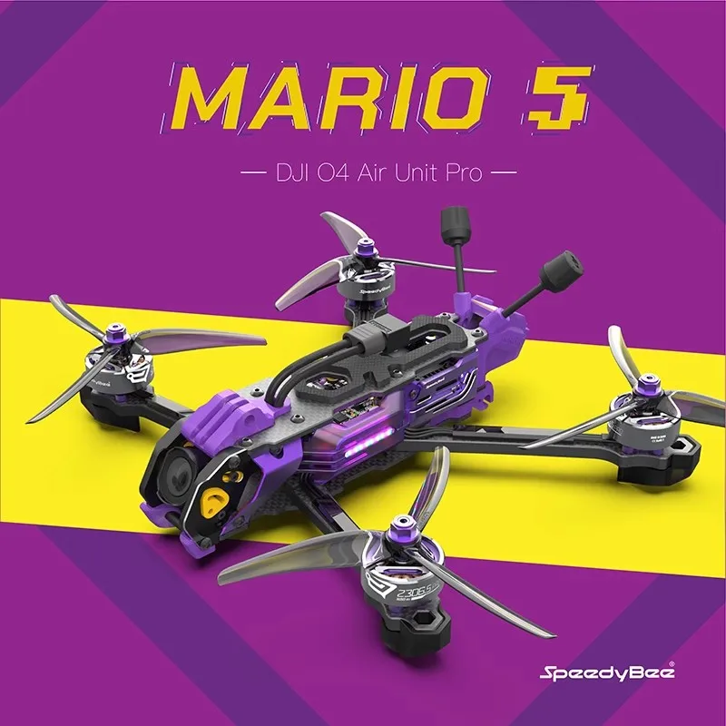 SpeedyBee Mario 5 FPV 5-calowy – Lipo Battery 6S recenzja i cena