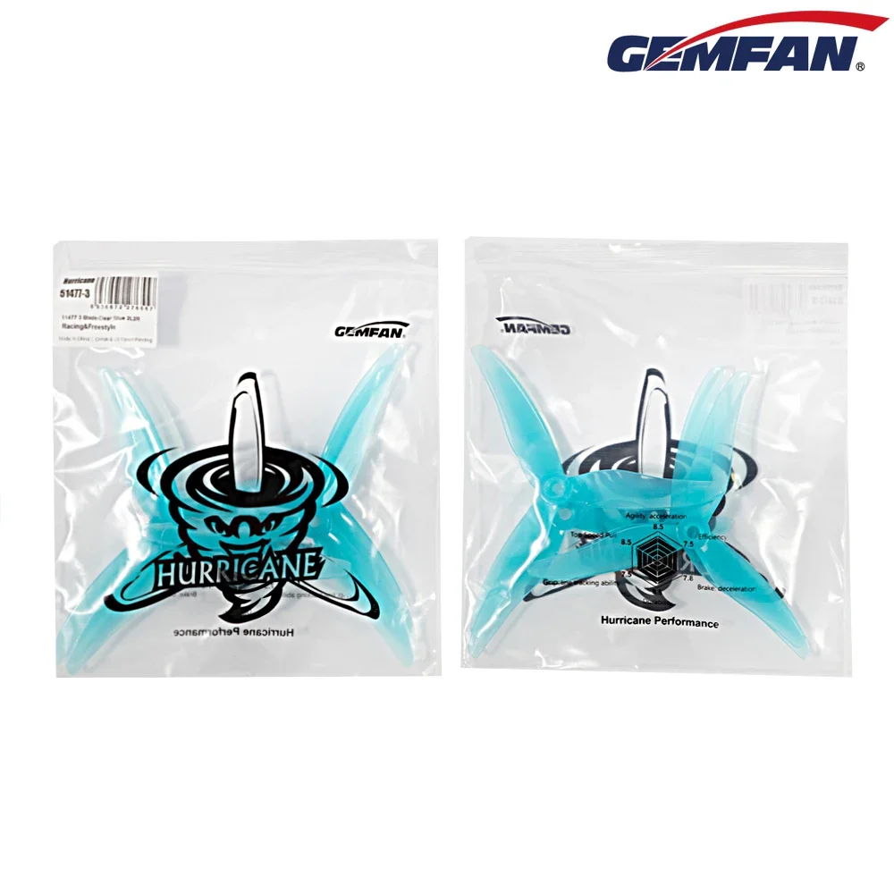 10 Par (10CW + 10CCW) Gemfan J – 5 Inch Propeller recenzja i cena