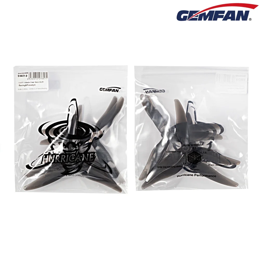 10 Par (10CW + 10CCW) Gemfan J – 5 Inch Propeller recenzja i cena