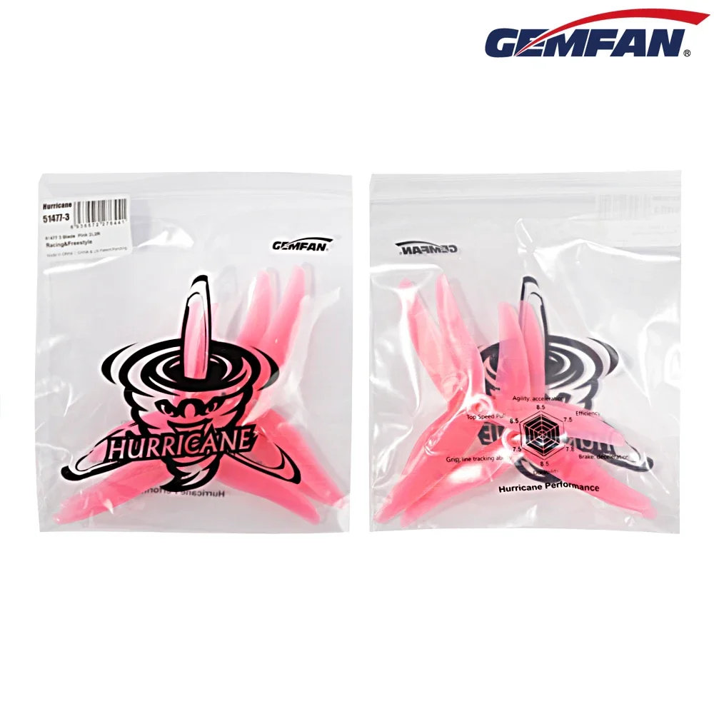 10 Par (10CW + 10CCW) Gemfan J – 5 Inch Propeller recenzja i cena