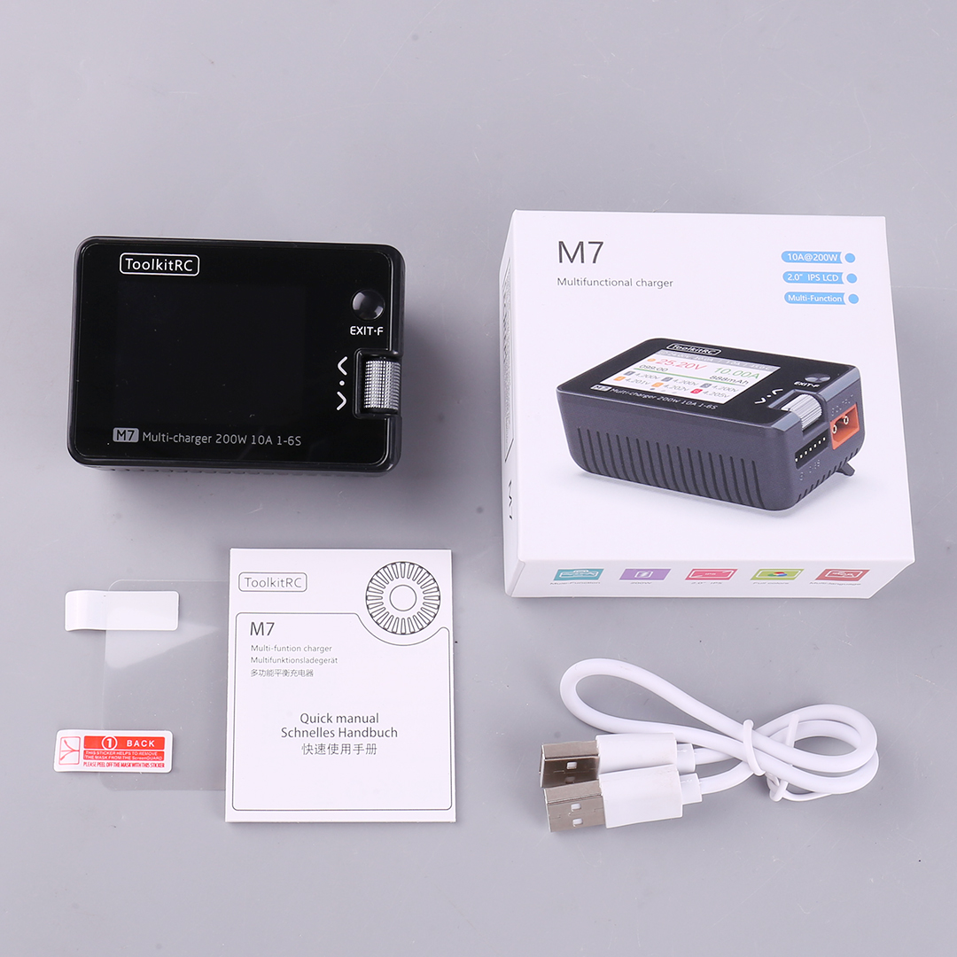ToolkitRC M7 200W 10A – ładowa – Lipo Battery 6S recenzja i cena