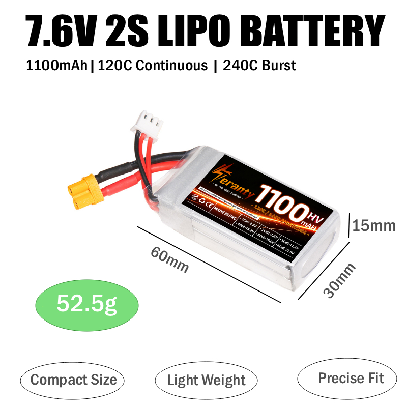 Teranty 2S 3S 4S 6S HV LiPo, 7 – Lipo Battery 6S recenzja i cena
