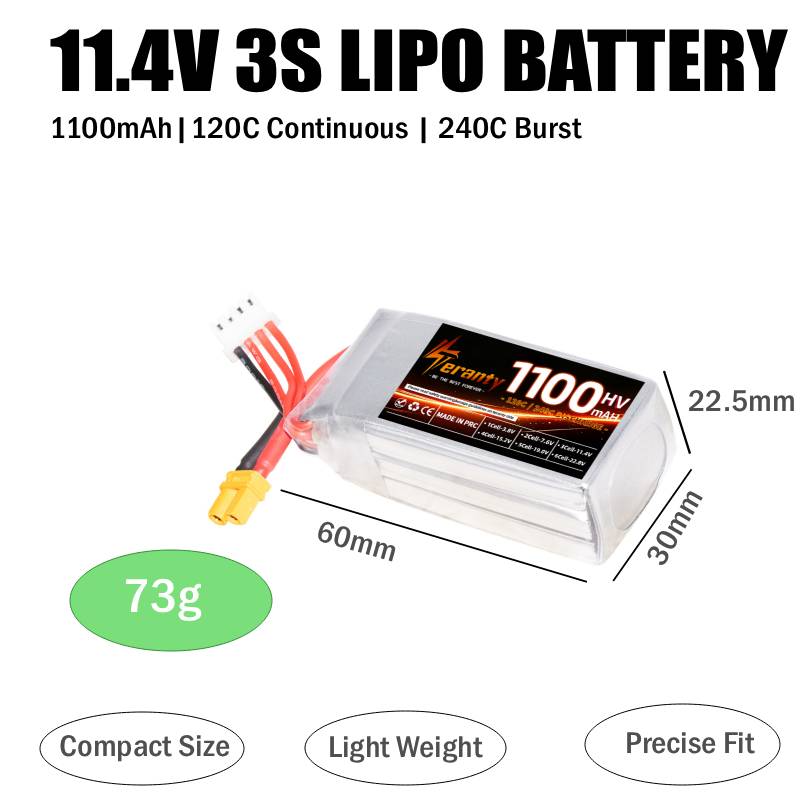Teranty 2S 3S 4S 6S HV LiPo, 7 – Lipo Battery 6S recenzja i cena
