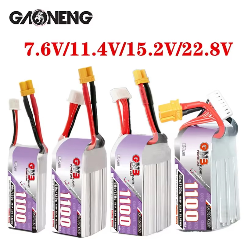 GNB 1100mAh 2S 3S 4S 6S 60C/12 – Lipo Battery 6S recenzja i cena