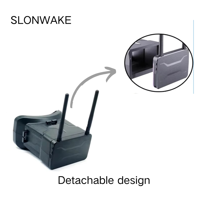 Okulary FPV 5,8G, 4,3-calowy e – Fpv Goggles recenzja i cena